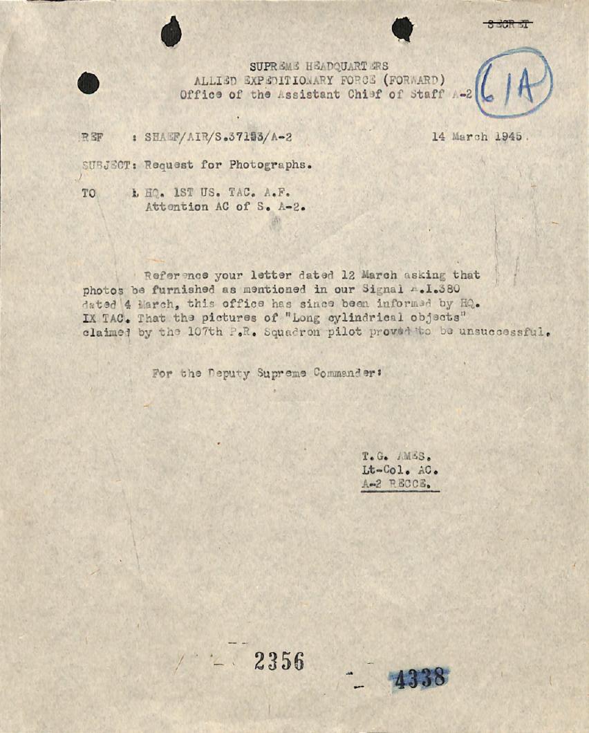 Derived official PDF page 3: request for photographs memo