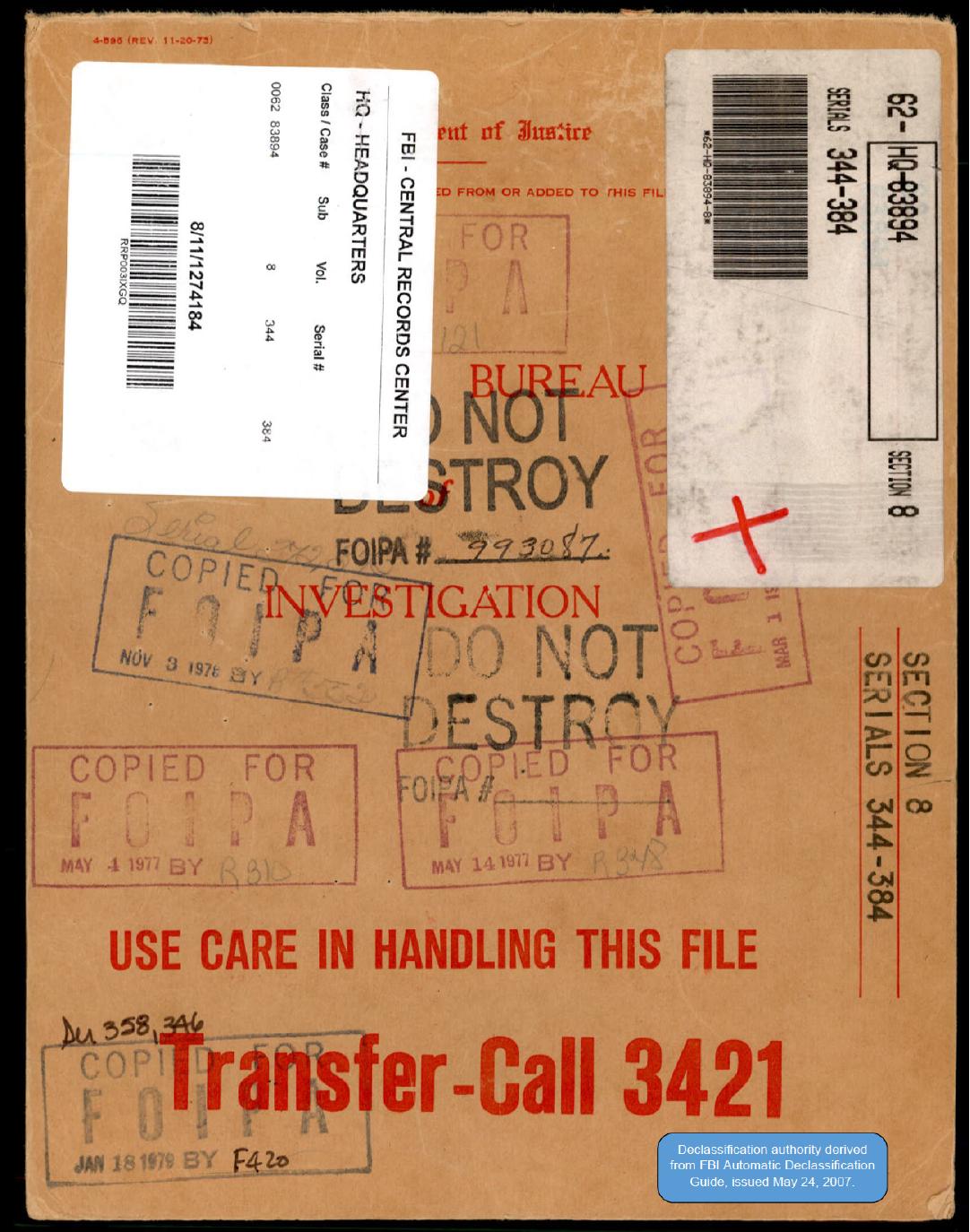 Derived page render from official PDF: Section 8 file cover