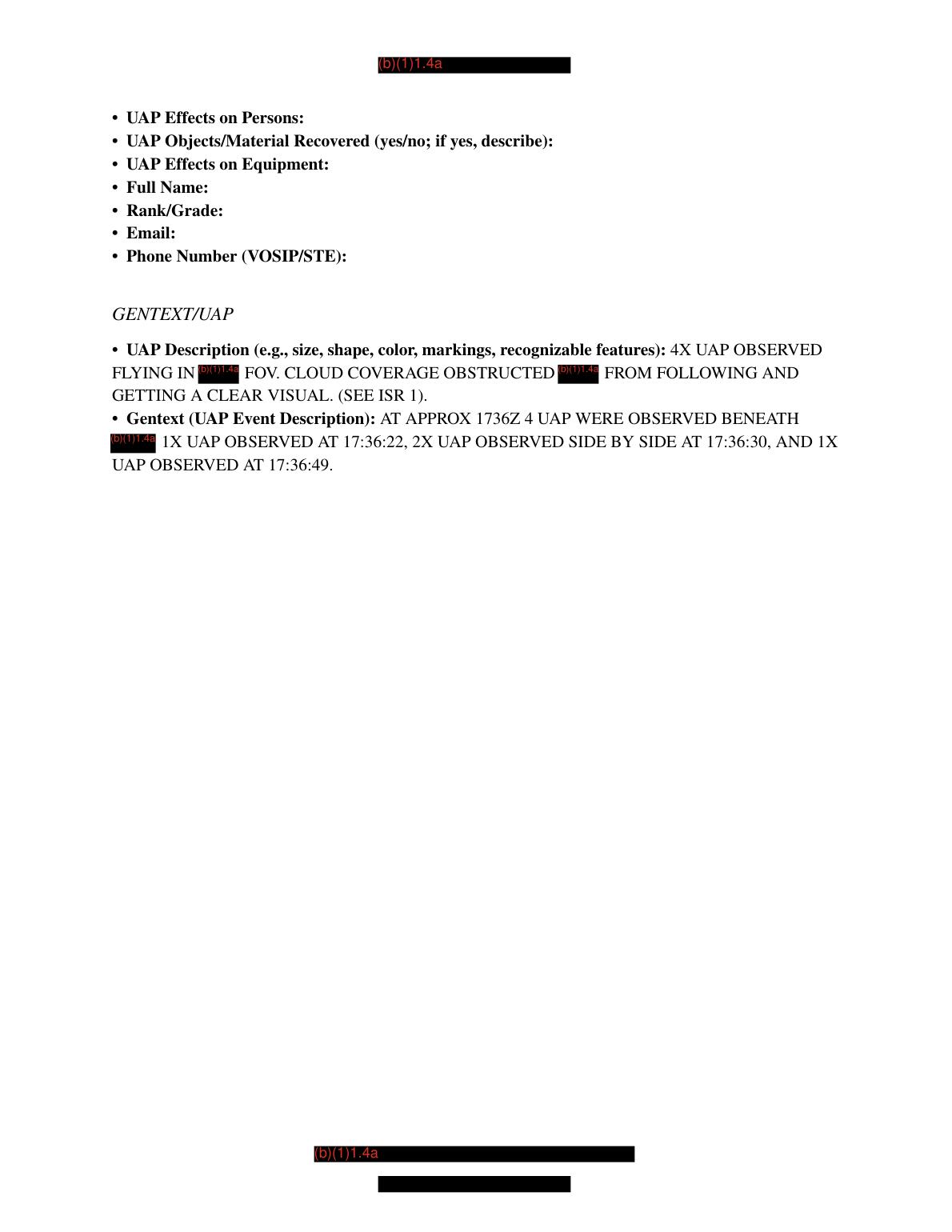 Derived page render from the official PDF: page 7 GENTEXT/UAP narrative