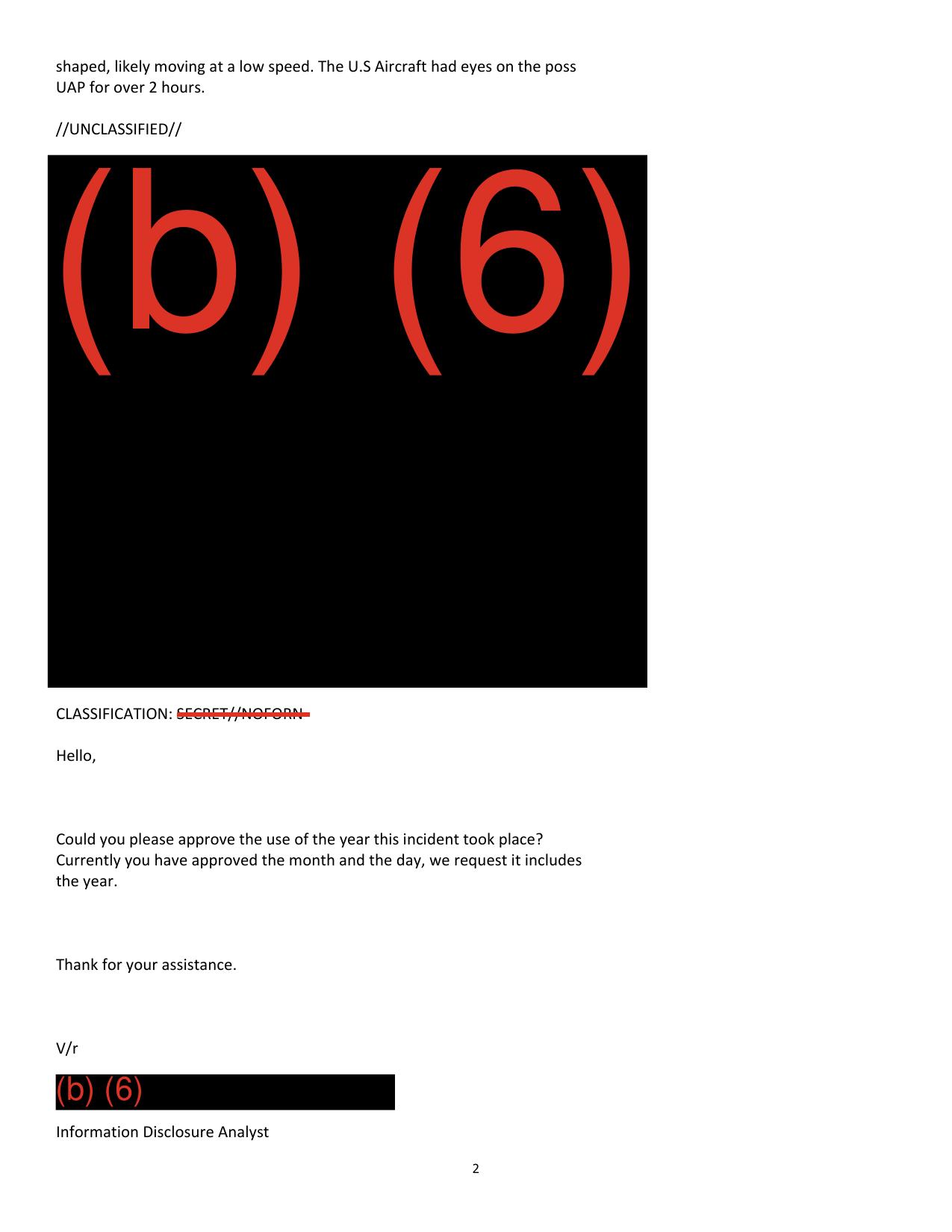 Derived page render from the official D52 PDF, page 2: continuation of the tearline and approval request.