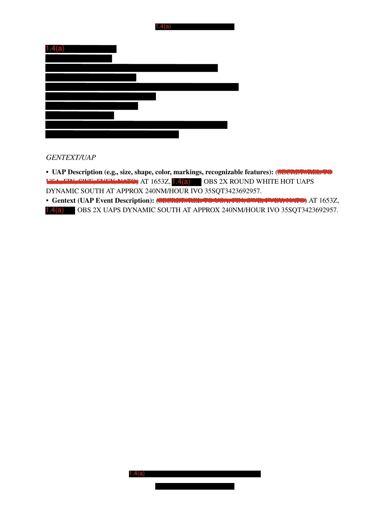 Derived page render from the official PDF: DOW-UAP-D8 page 7 GENTEXT/UAP text