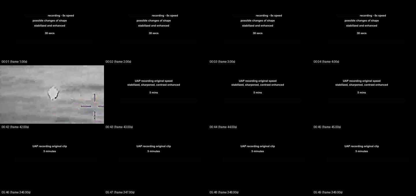 PR058 title card contact sheet