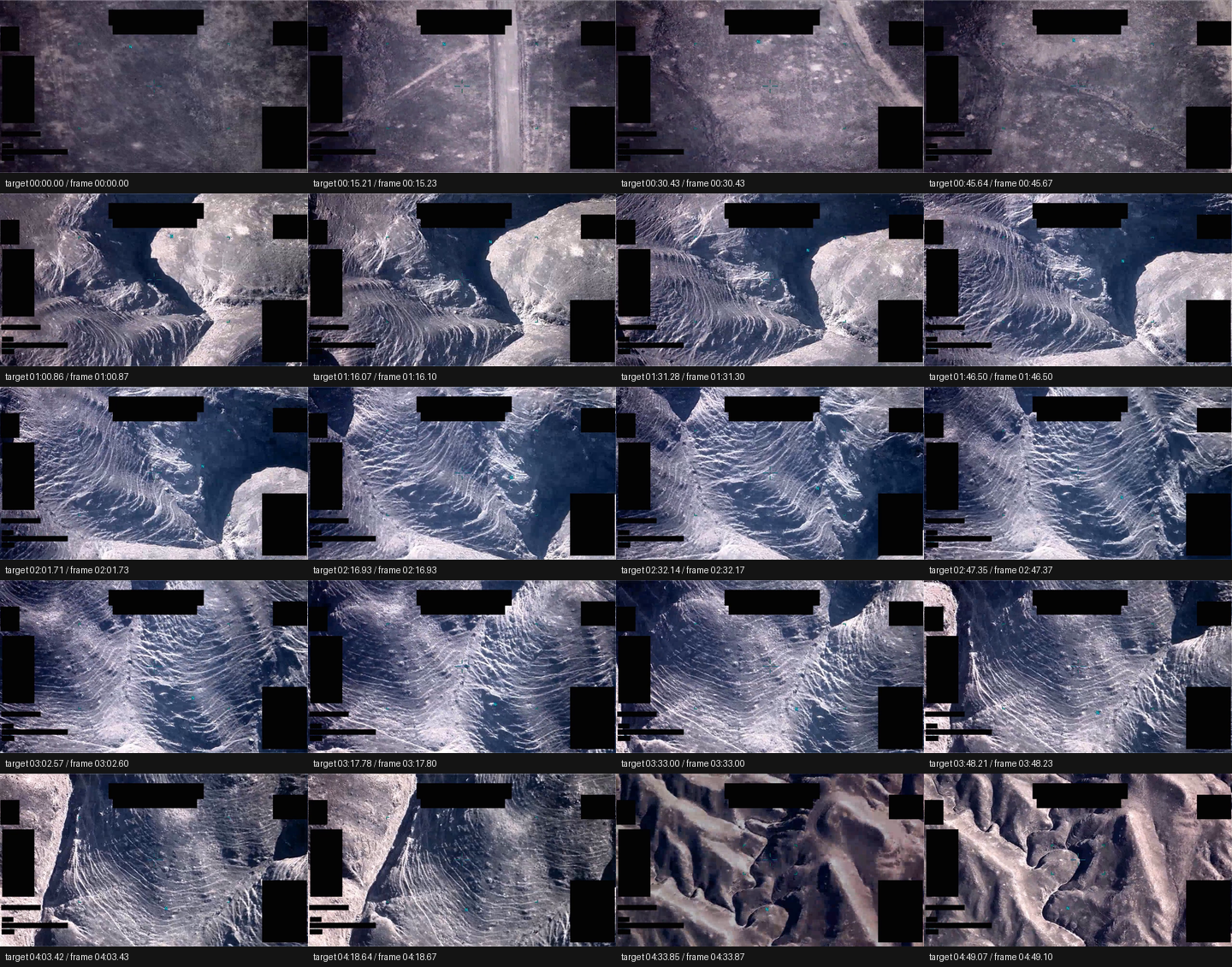 PR063 sampled full contact sheet