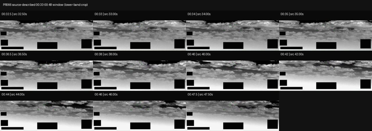 PR066 official second-window lower-band samples