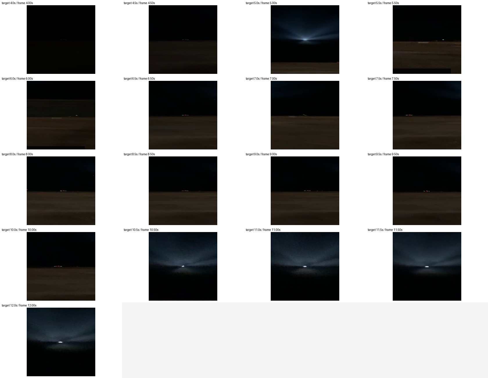 PR072 brightest-region crops from sampled frames