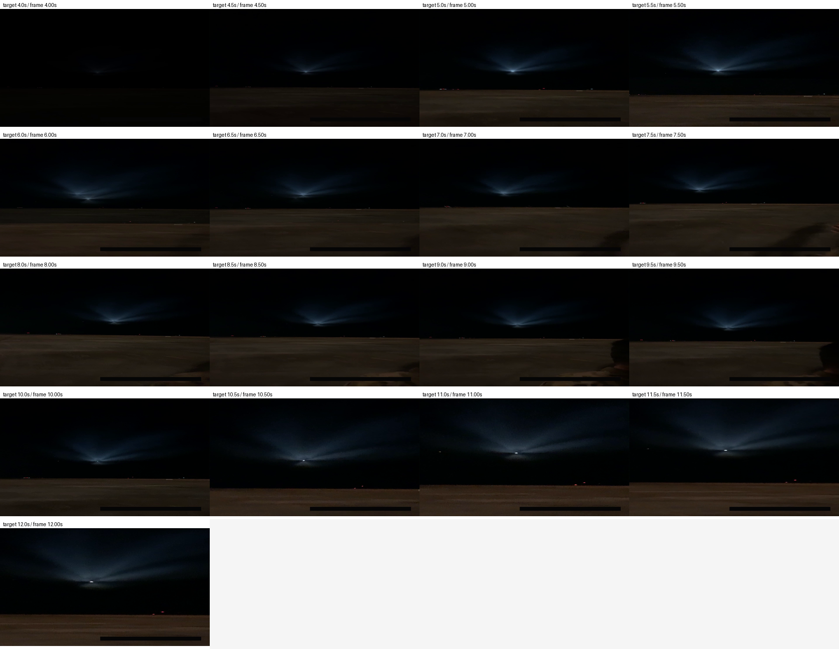PR072 4–12 second event-window sampled frames