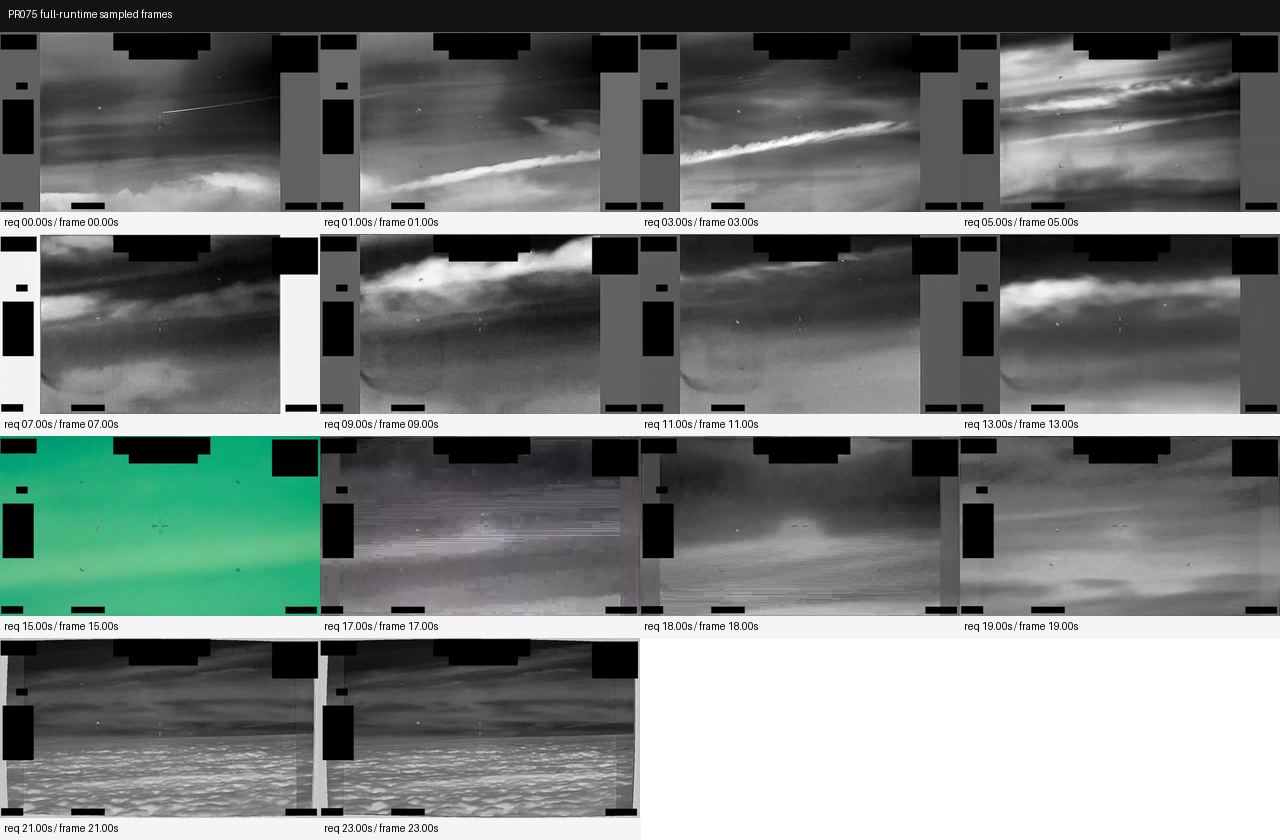 PR075 full-runtime sampled frames
