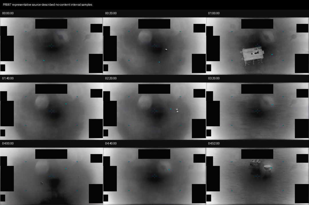 PR087 representative source-described no-content interval samples