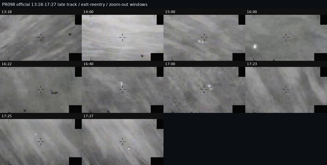 PR098 official 13:18-17:27 late track / exit-reentry / zoom-out windows